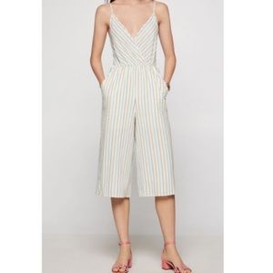 BCBGeneration Multi-Stripe Jumpsuit